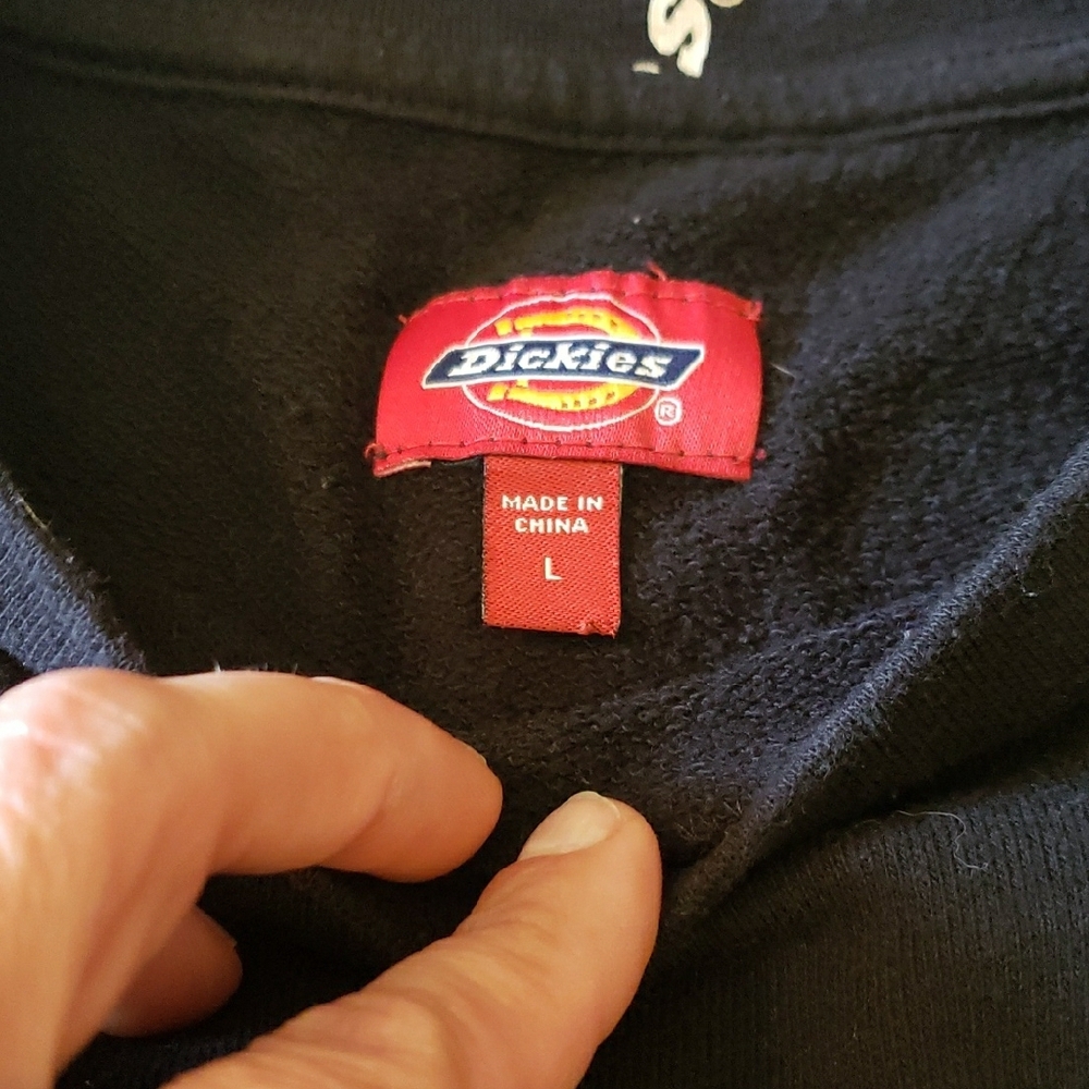 Dickies Black Logo Sweatshirt - Picture 2 of 5